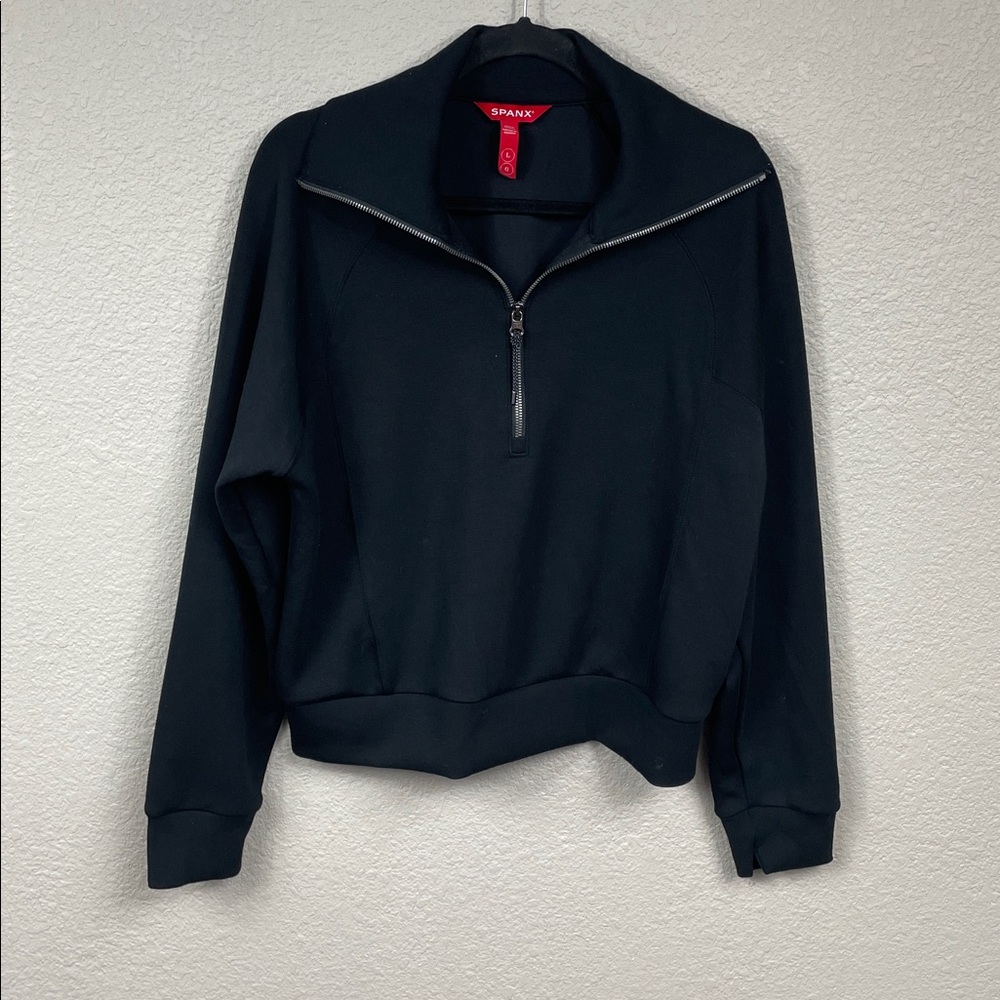 Spanx AirEssentials Half Zip Pullover Sweatshirt … - image 4